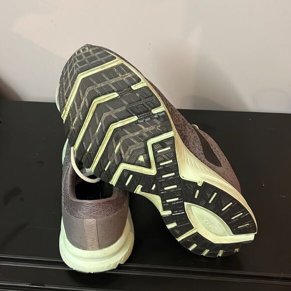 Brooks Womens Launch 6 1202851B011 Shark Aqua Lace Up Running Shoes B60 - Picture 9 of 11